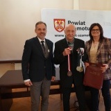 Starosta Szamotulski Beata Hanyżak, Wicestarosta Szamotulski Rafał Zimny oraz Pan Stefan Dobak