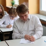 Uczestnicy w trakcie trwania konkursu