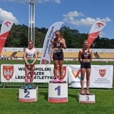 Zawodniczki na podium