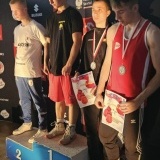 Wiktor Brodzik na trzecim miejscu podium