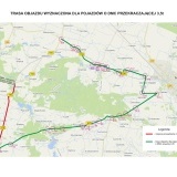 Mapka objazdu - droga wojewódzka nr 116 Nojewo-Podpniewki 