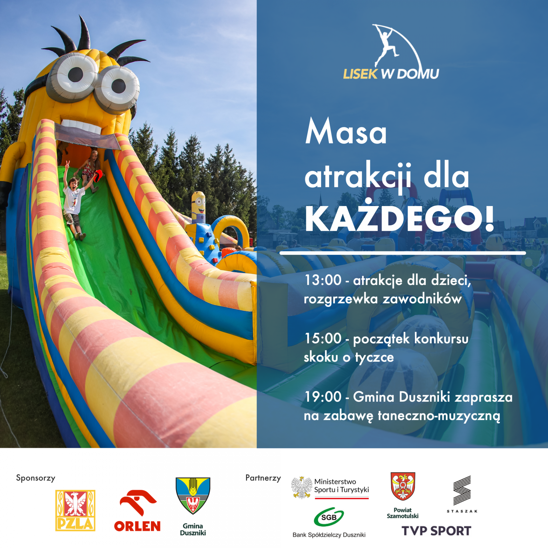 plakat z programem imprezy