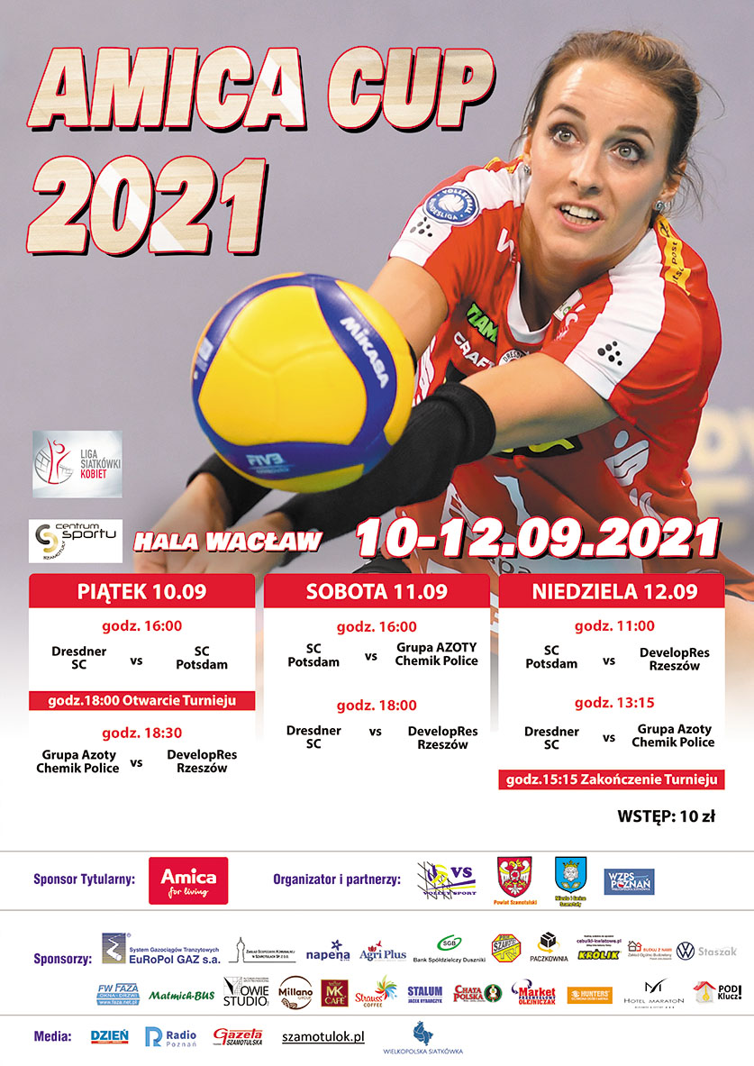 AMICA CUP - plakat