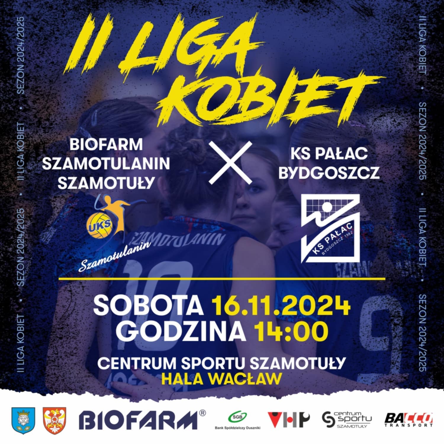 Mecz Biofarm Szamotulanin Szamotuły - KS Pałac Bydgoszcz