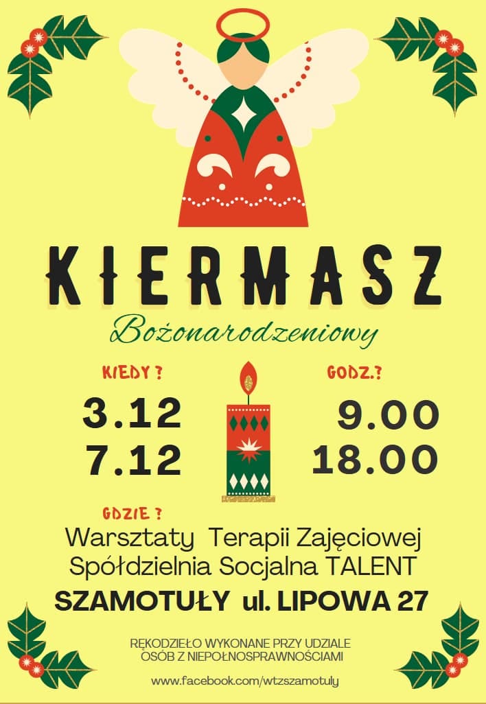 Kiermasz Bożonarodzeniowy